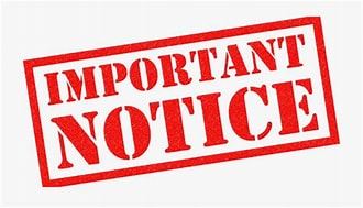Important Notice